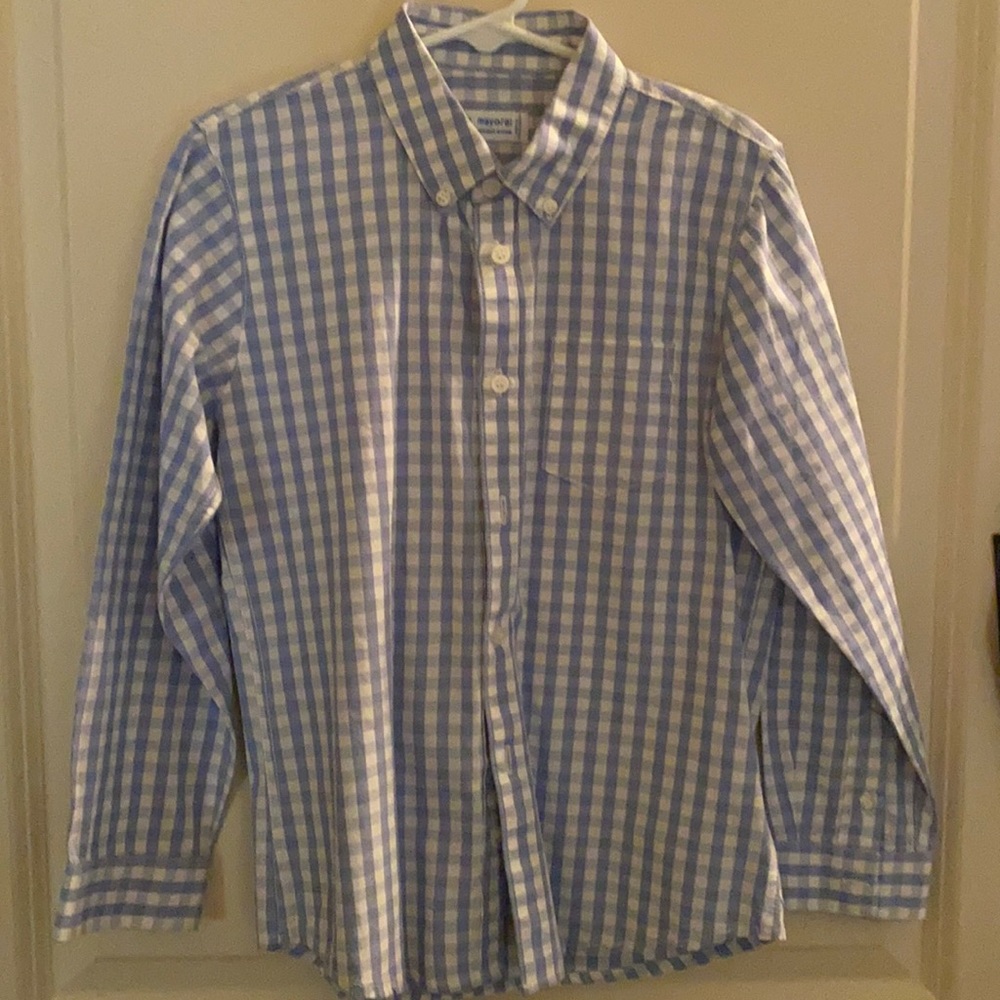 Mayoral brand boys button down shirt